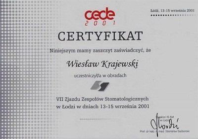 kardent certyfikat 54